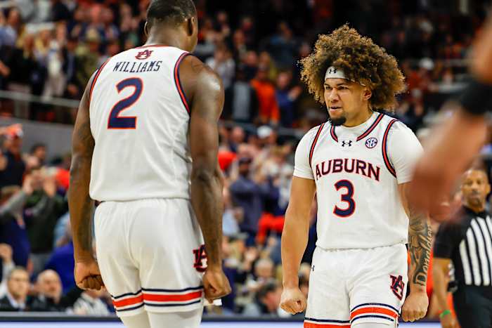 Jaylin Williams and Tre Donaldson | Eric Starling/Auburn Daily